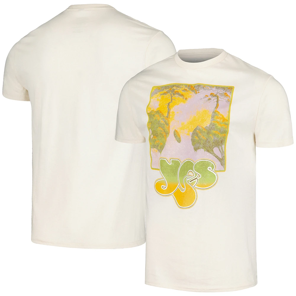 Men's Manhead Merch Cream Yes Tree Gradient Graphic T-Shirt