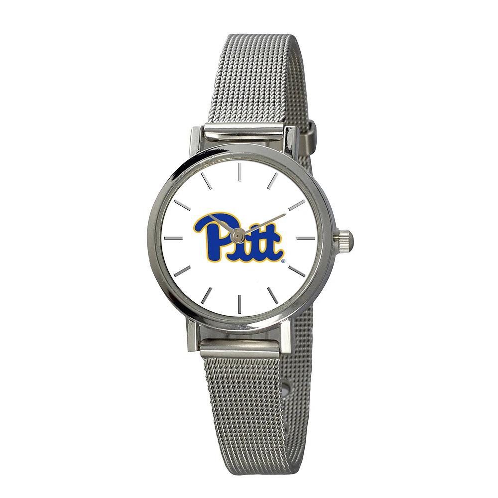 Women's Silver Pittsburgh at Bradford Panthers Plexus Stainless Steel Watch