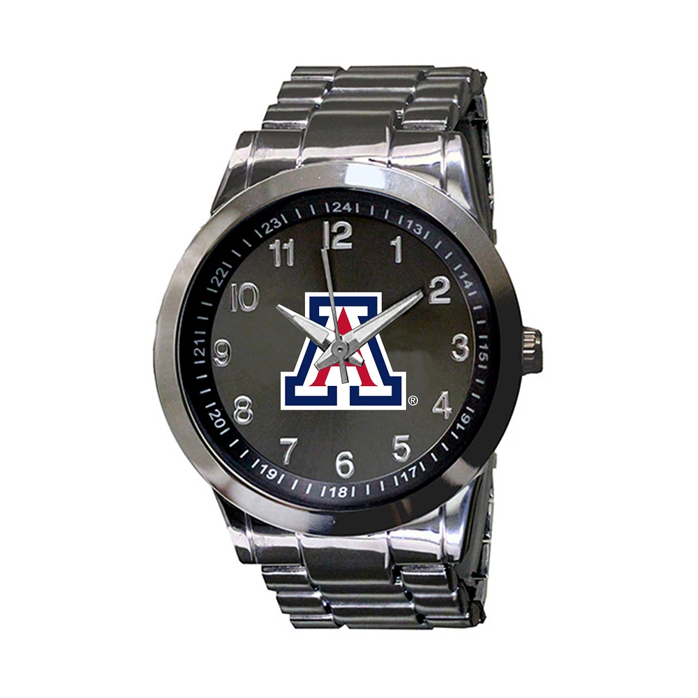 Men's Gunmetal Arizona Wildcats Integris Stainless Steel Watch