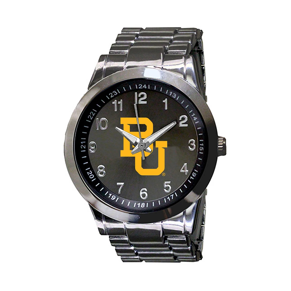 Men's Gunmetal Baylor Bears Integris Stainless Steel Watch