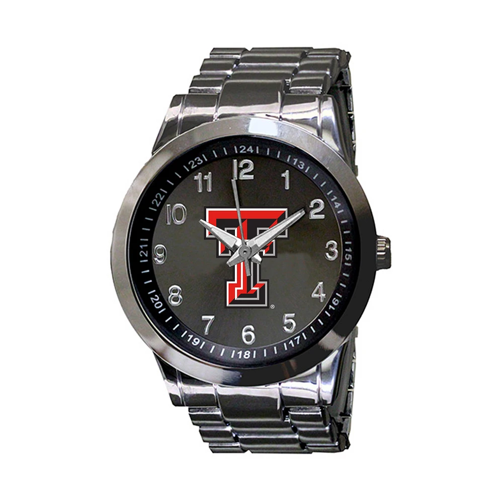 Men's Gunmetal Texas Tech Red Raiders Integris Stainless Steel Watch