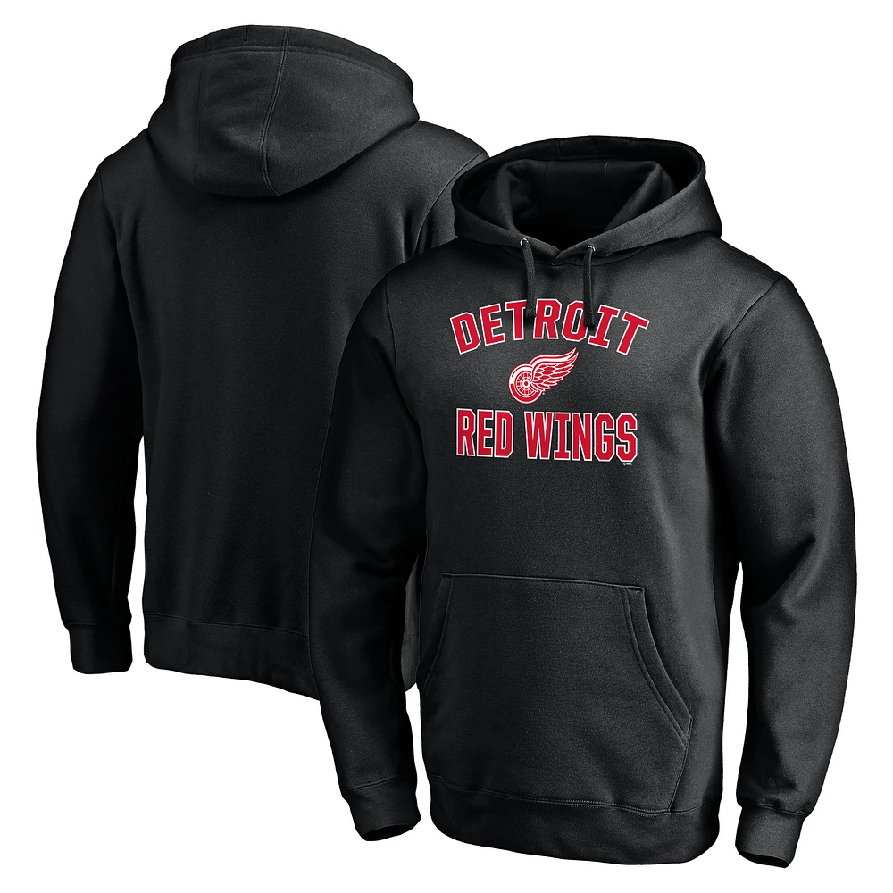 Men's Detroit Red Wings Victory Arch Pullover Hoodie