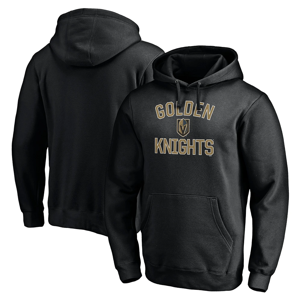 Men's Black Vegas Golden Knights Victory Arch Pullover Hoodie