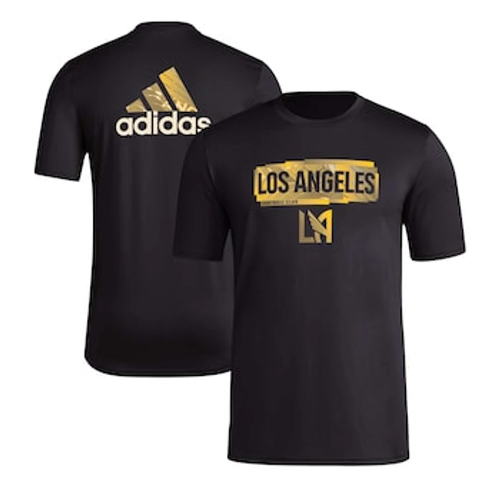 Men's adidas Black LAFC Local Pop AEROREADY T-Shirt