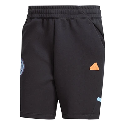 Men's adidas Black New York City FC 2024 Travel Shorts