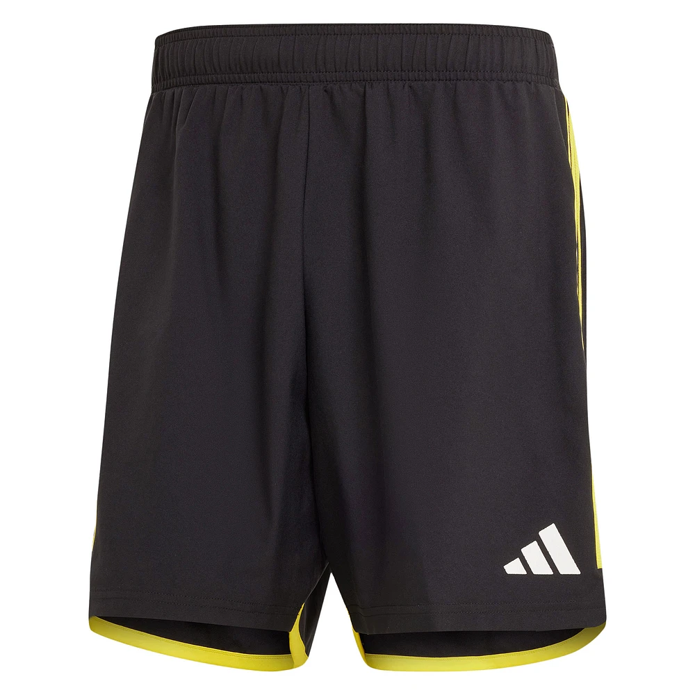 Men's adidas Black Columbus Crew 2024 Home Authentic Shorts