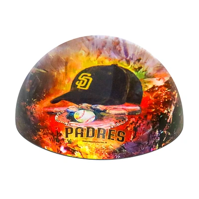 San Diego Padres Team Pride Dome Paper Weight