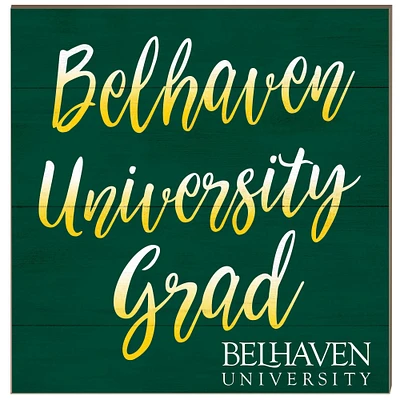 Belhaven Blazers 10'' x 10'' Grad Plaque
