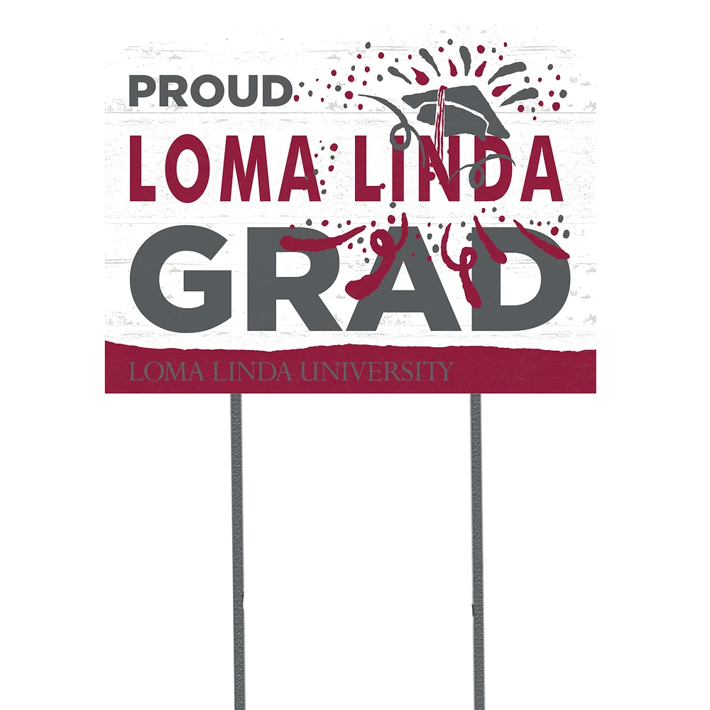 LLU Lions 18" x 24" Grad Yard Sign