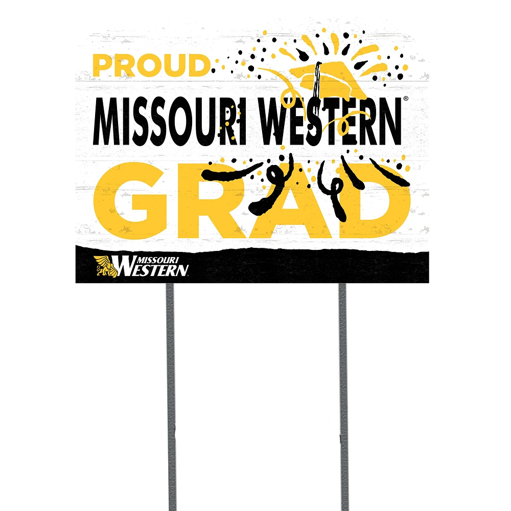 Missouri Western State Griffons 18" x 24" Grad Yard Sign