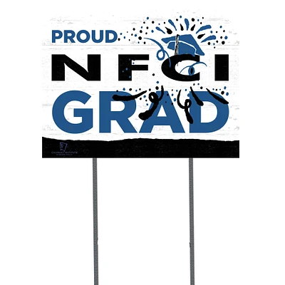 Niagara Falls Culinary Institute 18" x 24" Grad Yard Sign
