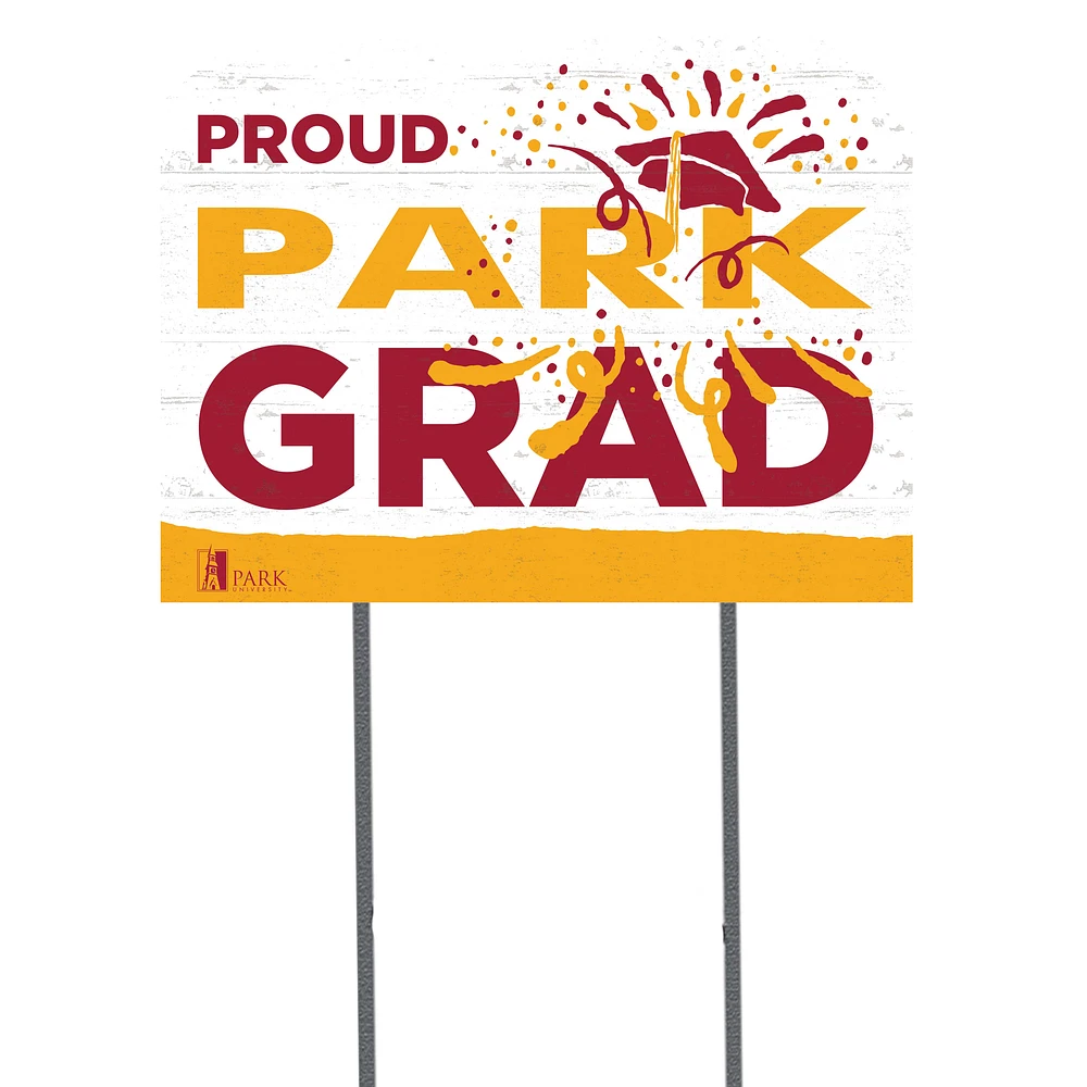 Park Pirates 18" x 24" Grad Yard Sign