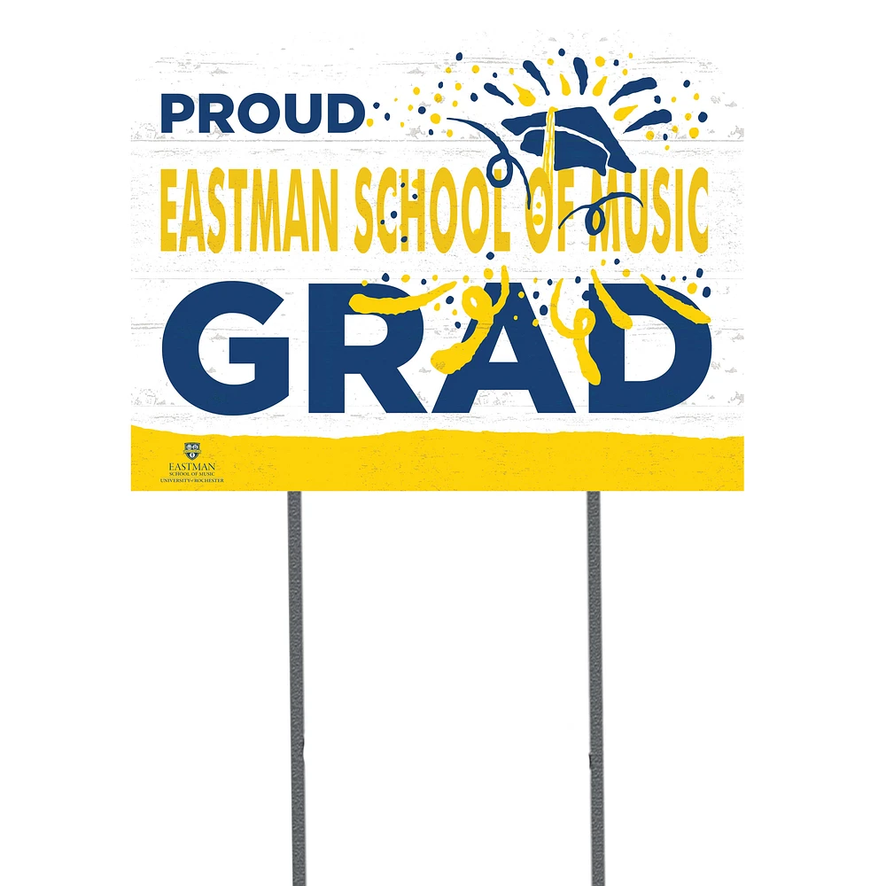 Rochester Yellow Jackets 18" x 24" Grad Yard Sign