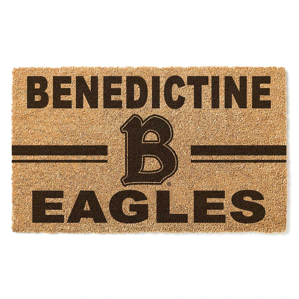 Benedictine Eagles 18" x 30" Team Logo Doormat