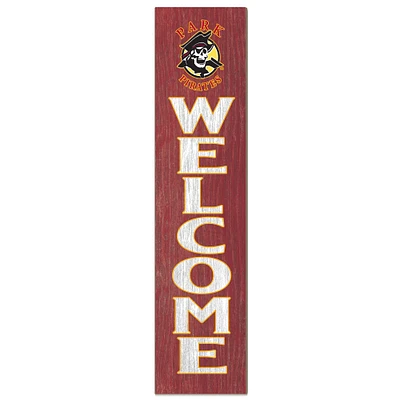 Park Pirates 12'' x 48'' Welcome Outdoor Leaner