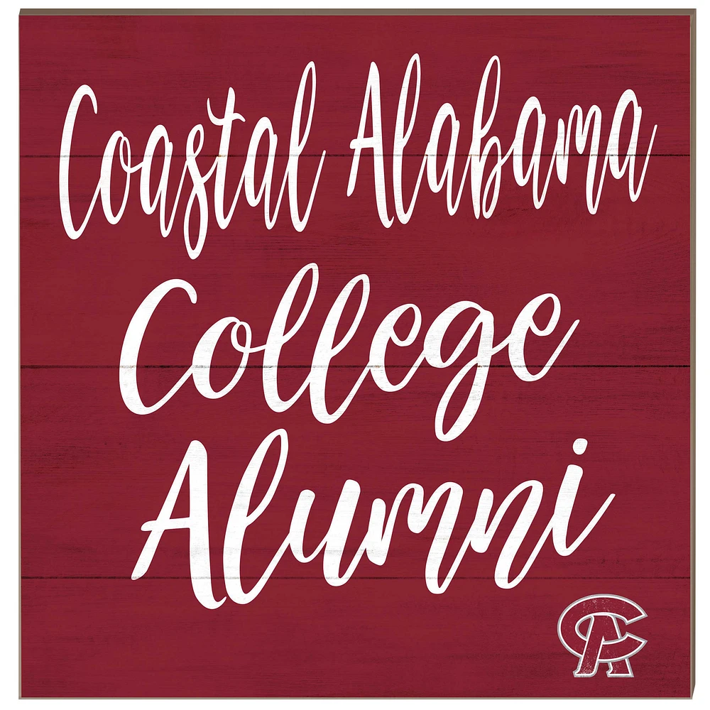 Coastal Alabama Community College 10'' x 10'' Alumni Plaque