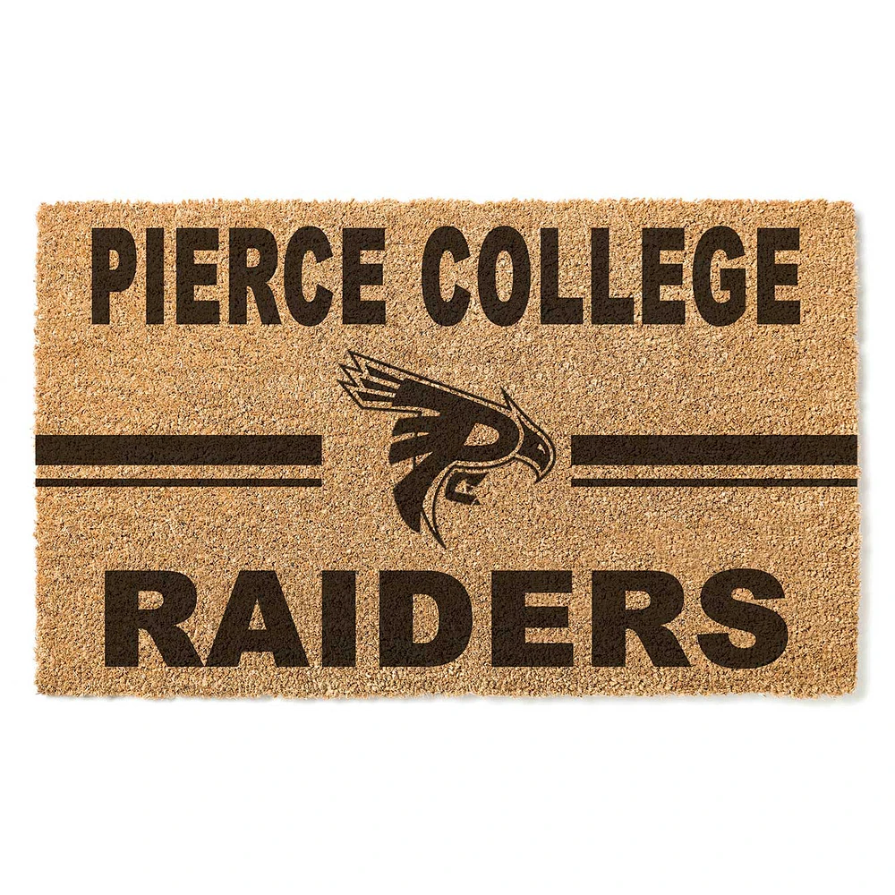 Pierce College Raiders 18" x 30" Team Logo Doormat