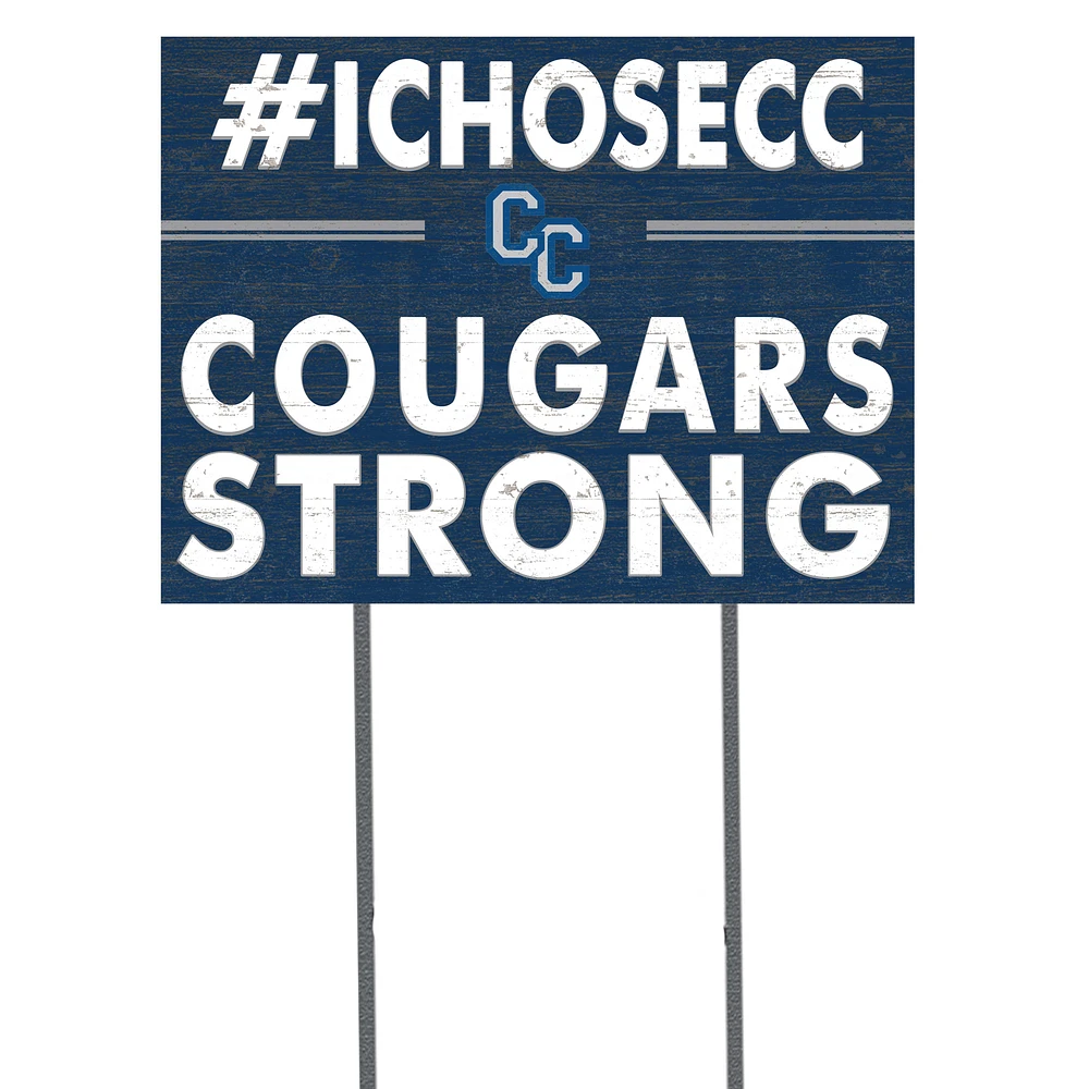 Columbia College of Missouri Cougars 18'' x 24'' I Chose Lawn Sign