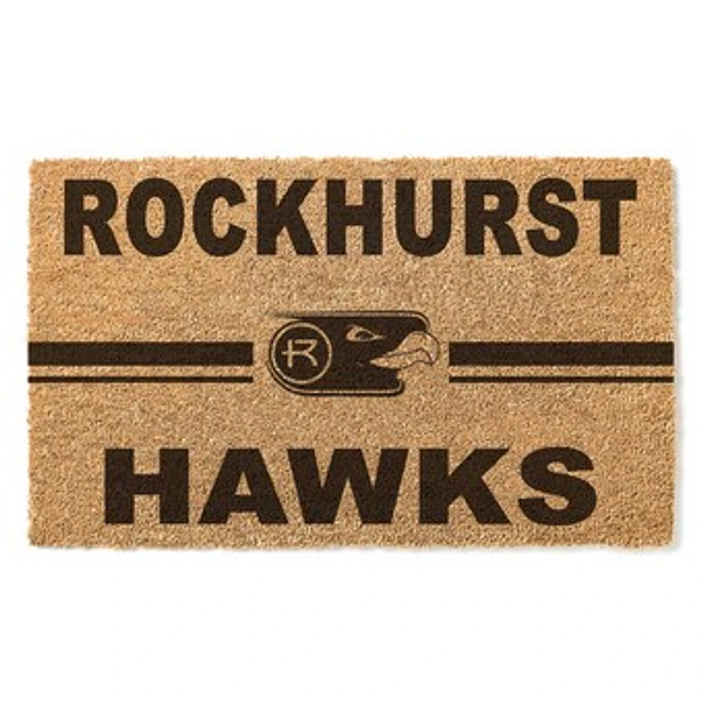 Rockhurst Hawks 18" x 30" Team Logo Doormat