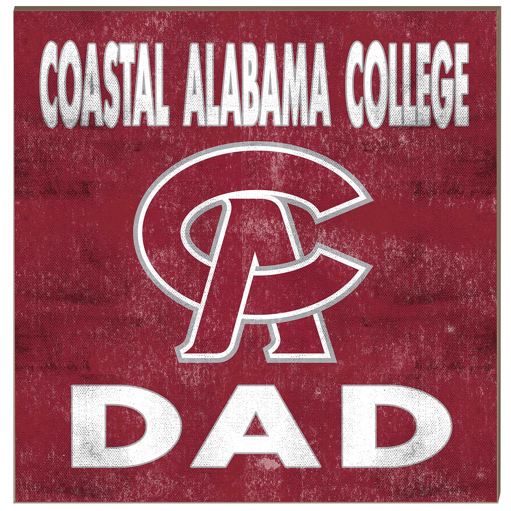 Coastal Alabama Community College 10'' x 10'' Dad Plaque