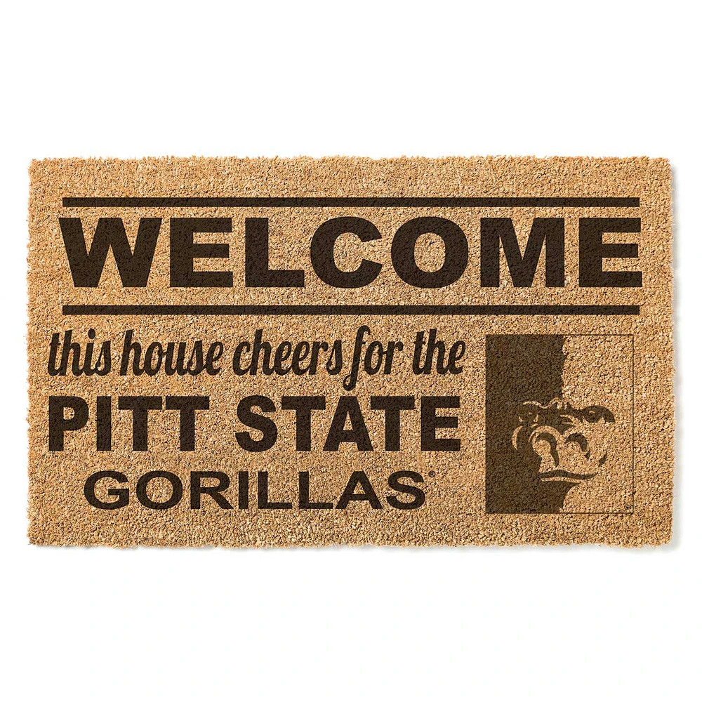 Pittsburg State Gorillas 18" x 30" Welcome Doormat