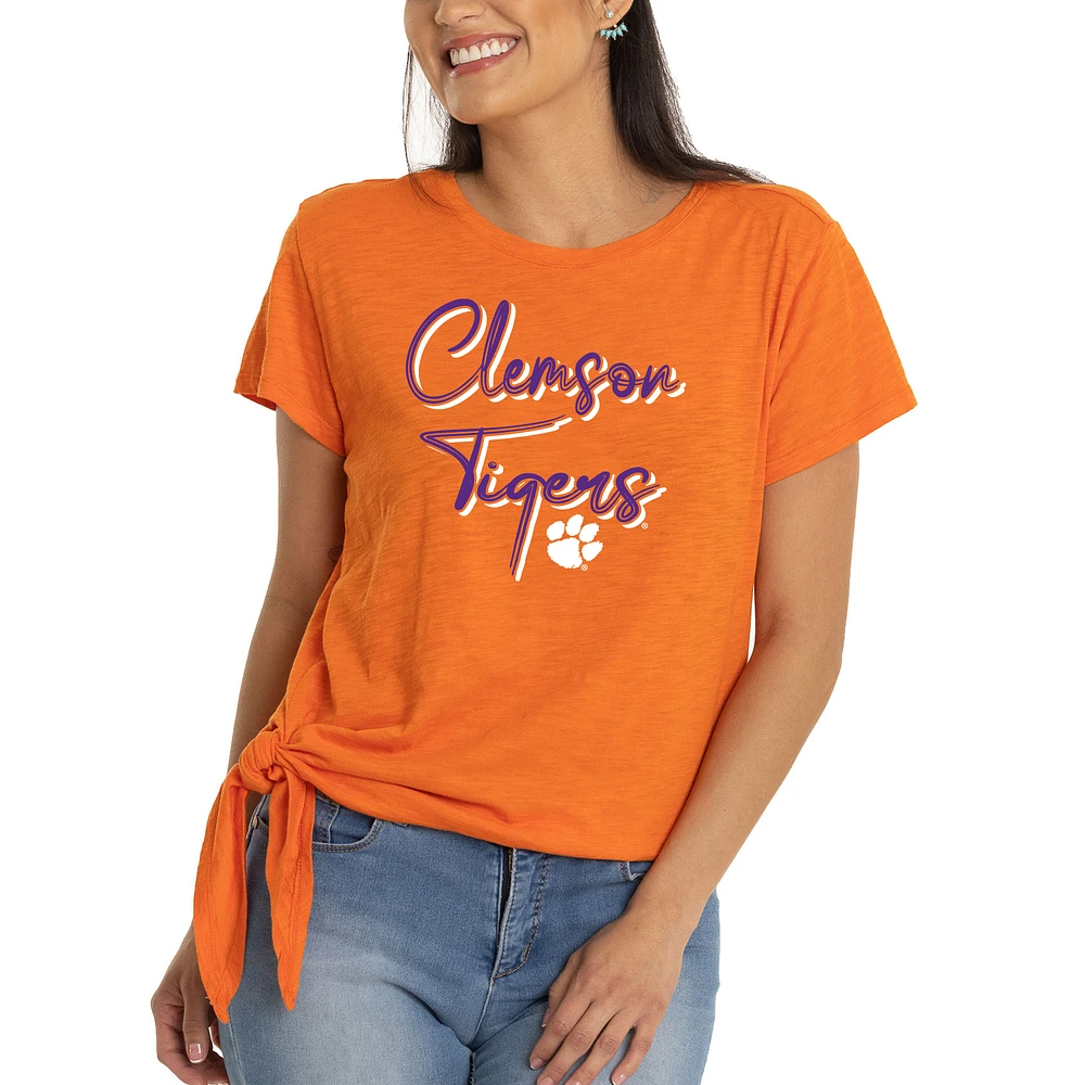 Women's Orange Clemson Tigers Sophie T-Shirt