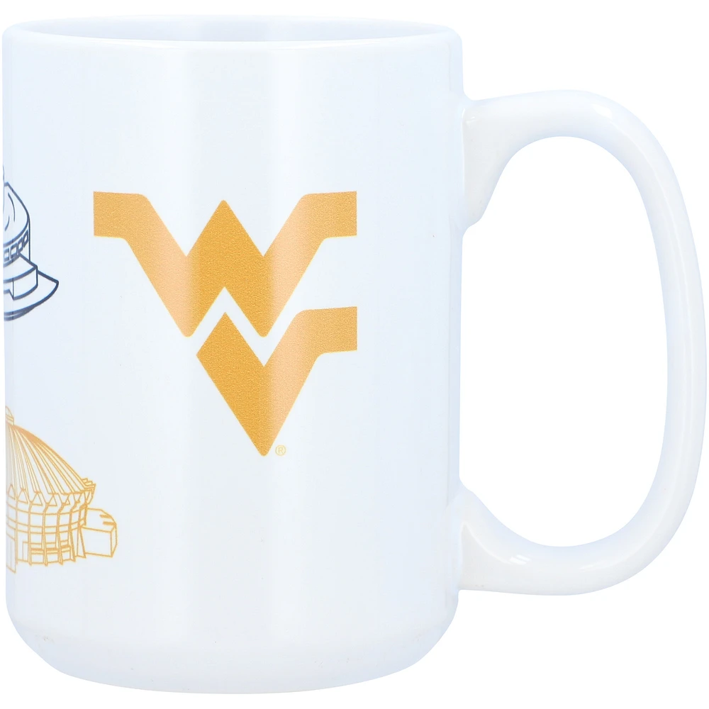 West Virginia Mountaineers 15oz. Campus Mug