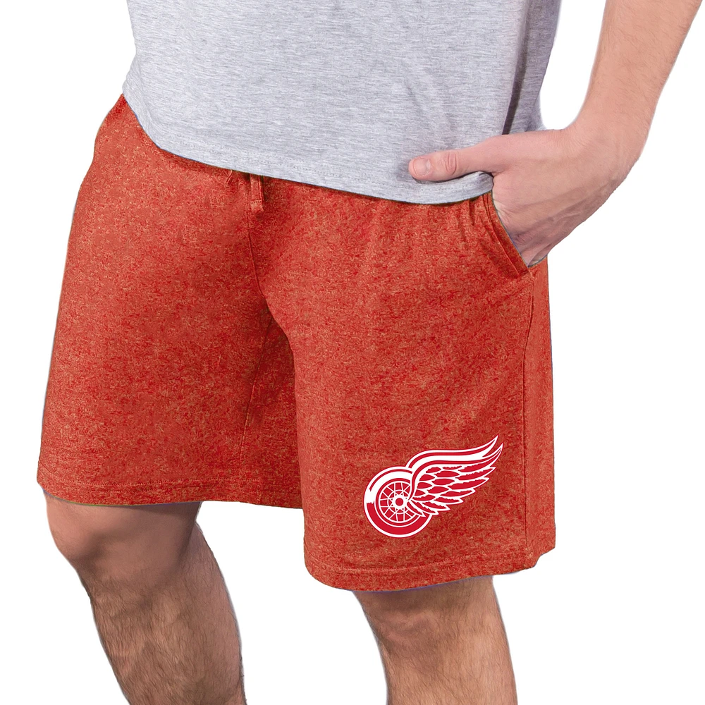 Men's Concepts Sport Red Detroit Wings Quest Knit Jam Shorts