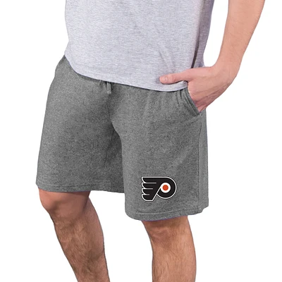 Men's Concepts Sport Charcoal Philadelphia Flyers Quest Knit Jam Shorts