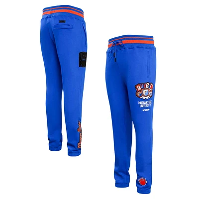 Men's Pro Standard Royal Morgan State Bears Homecoming Fleece Sweatpants