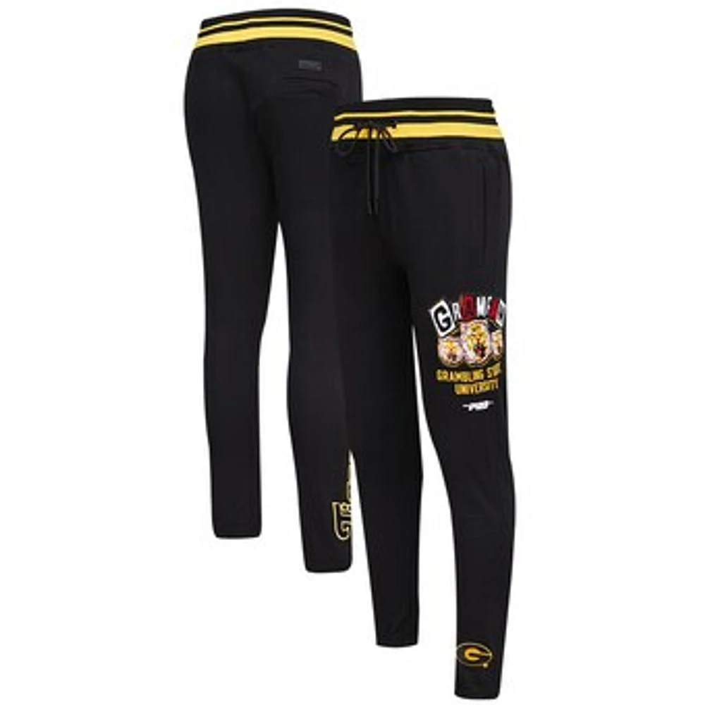 Men's Pro Standard Black Grambling Tigers Homecoming Fleece Sweatpants