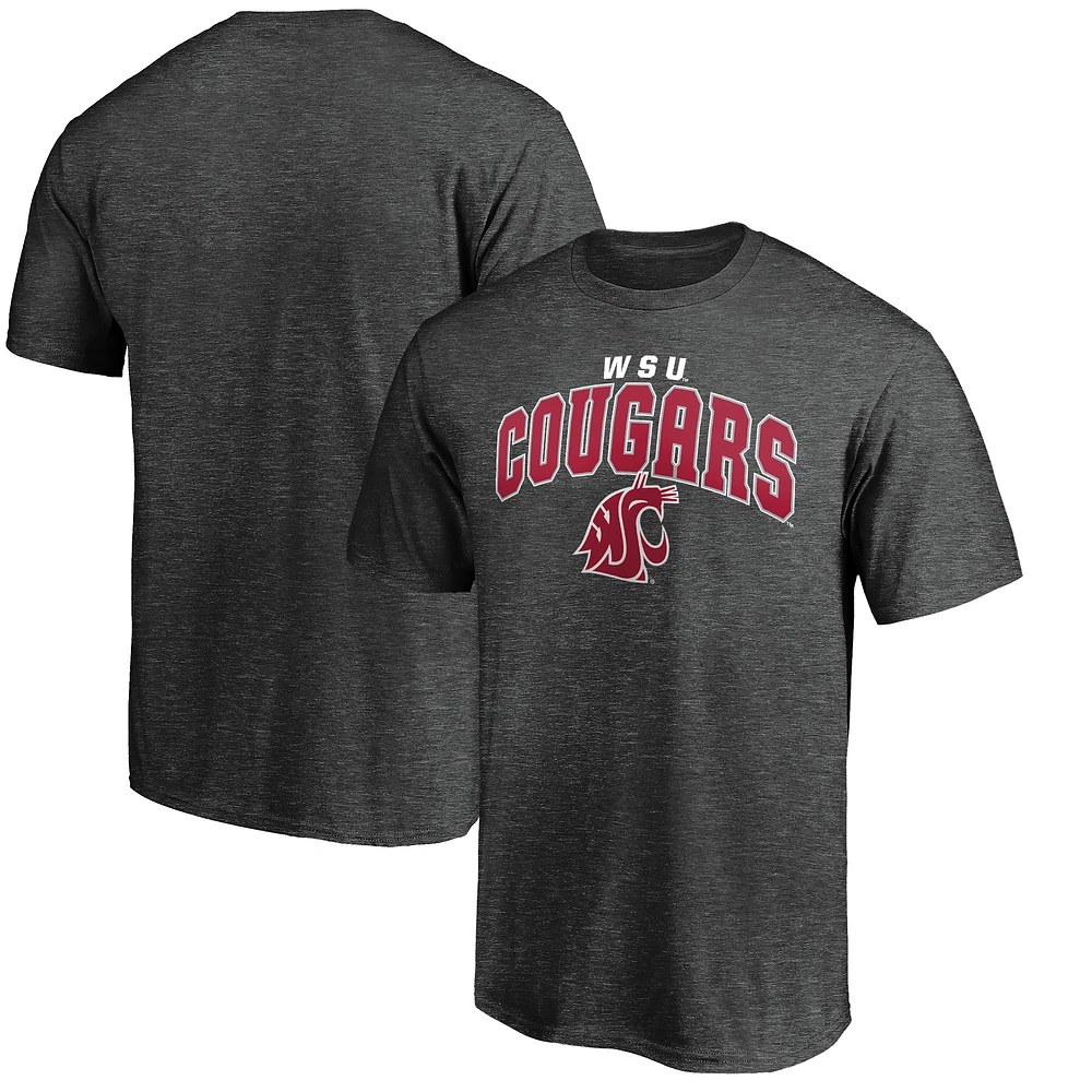 Men's Charcoal Washington State Cougars Steady T-Shirt