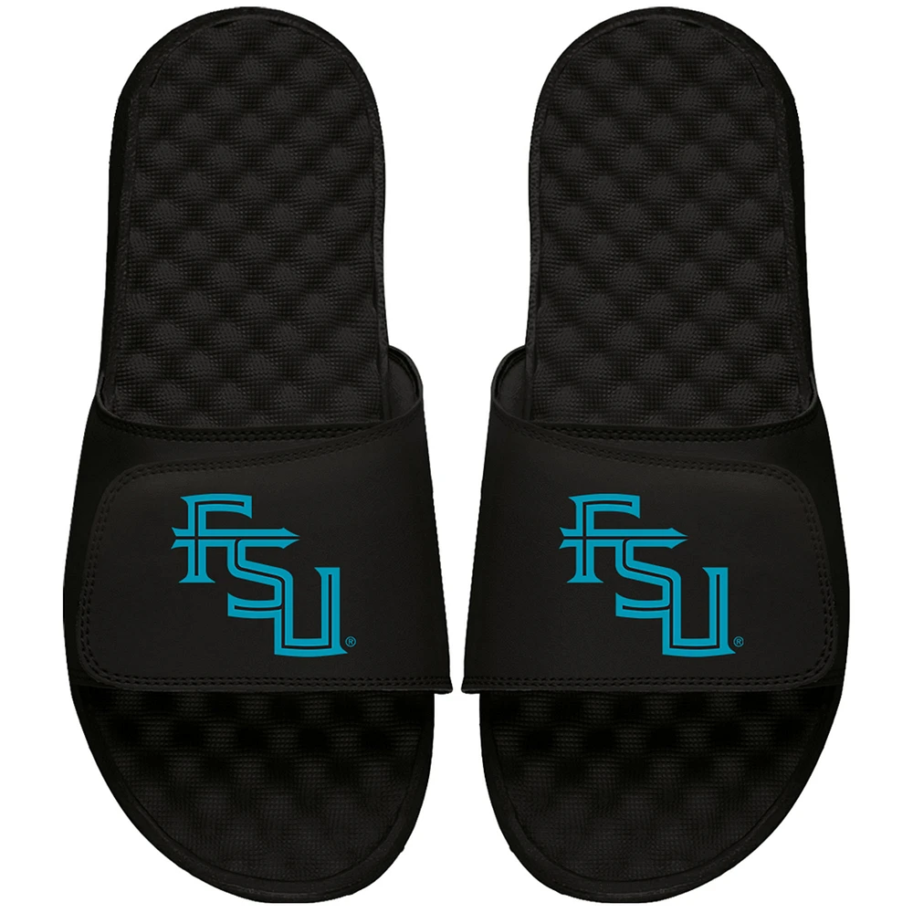 Youth ISlide Black Florida State Seminoles Heritage Secondary Logo Slide Sandals