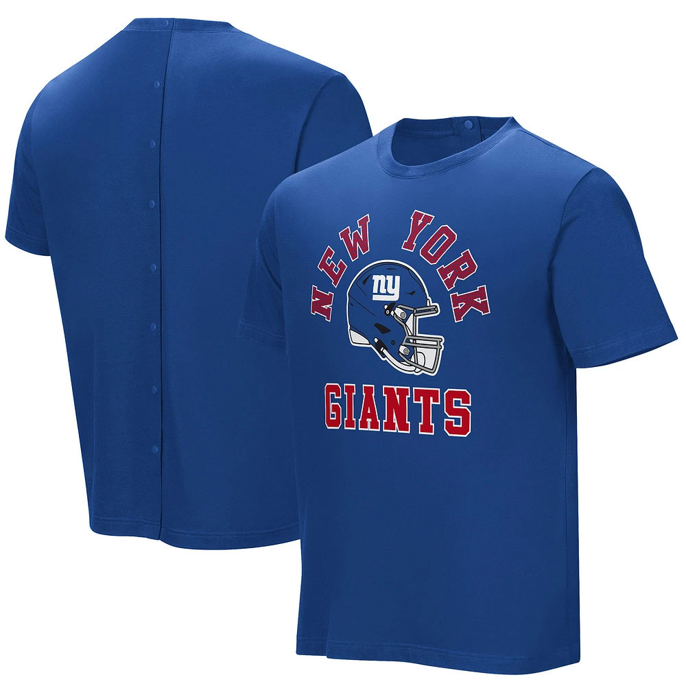 Men's Royal New York Giants Field Goal Assisted T-Shirt