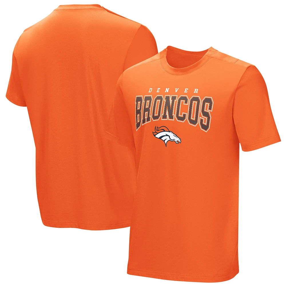 Men's Orange Denver Broncos Home Team Adaptive T-Shirt