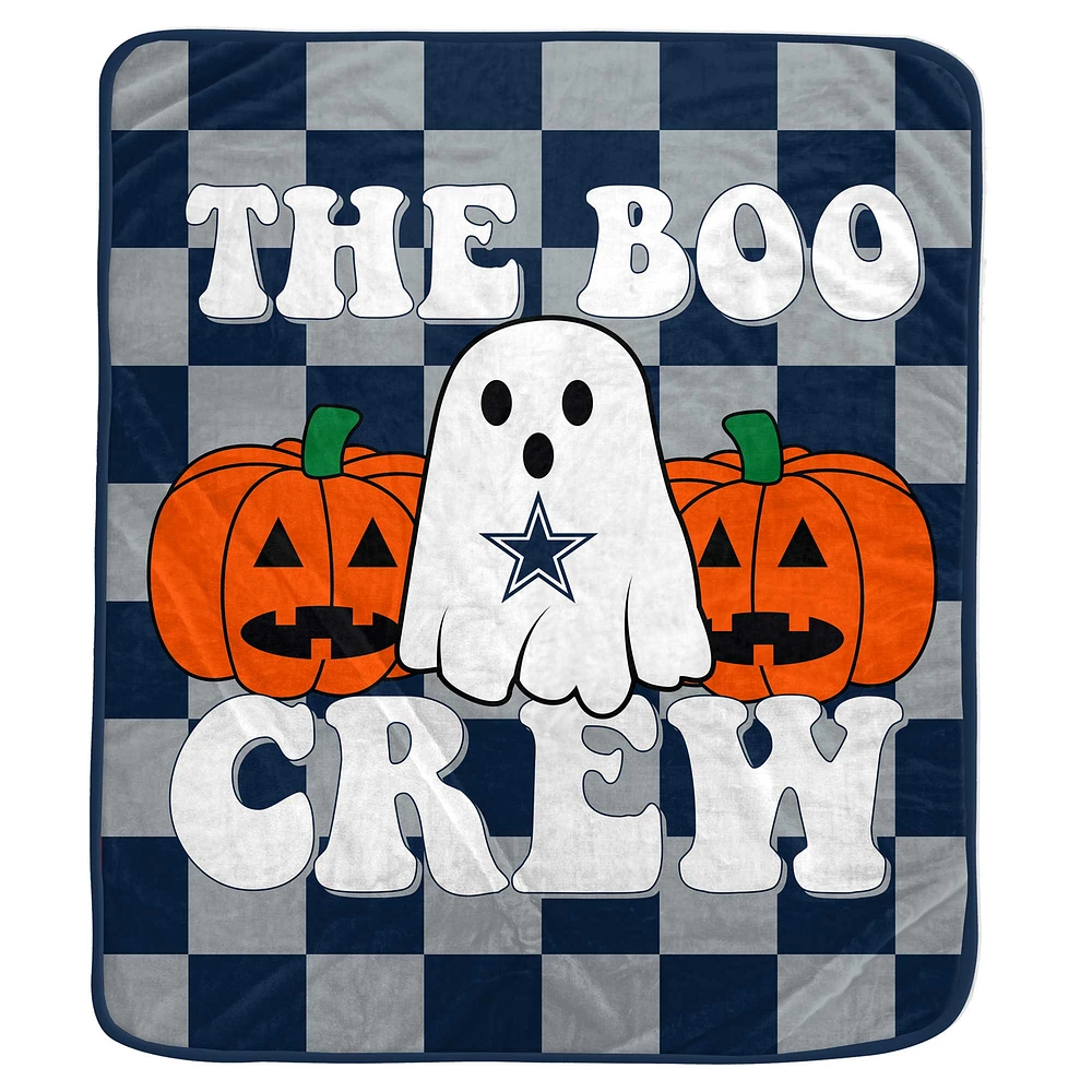 Dallas Cowboys 50" x 60" Boo Crew Flannel Fleece Blanket