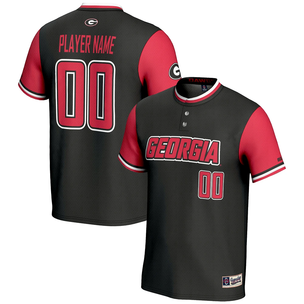 Unisex GameDay Greats Georgia Bulldogs NIL Pick-A-Player Lightweight Softball Jersey