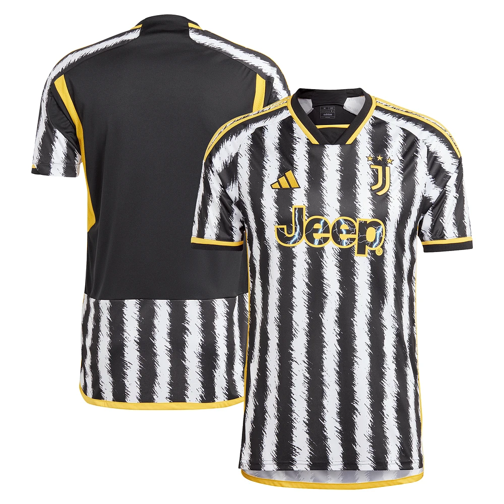 Men's adidas Black Juventus 2023/24 Home Replica Jersey
