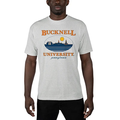 Men's Uscape Apparel Gray Bucknell Bison Sustainable Renew T-Shirt