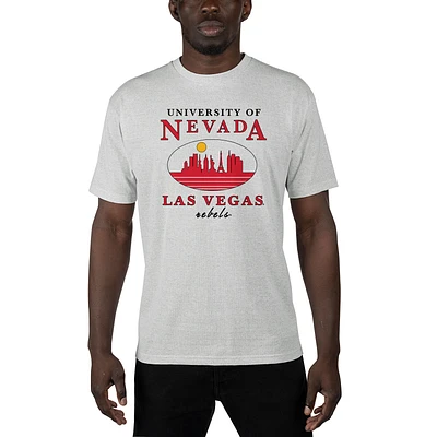 Men's Uscape Apparel Gray UNLV Rebels Sustainable Renew T-Shirt