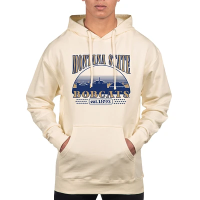 Men's Uscape Apparel Oatmeal Montana State Bobcats Pullover Hoodie