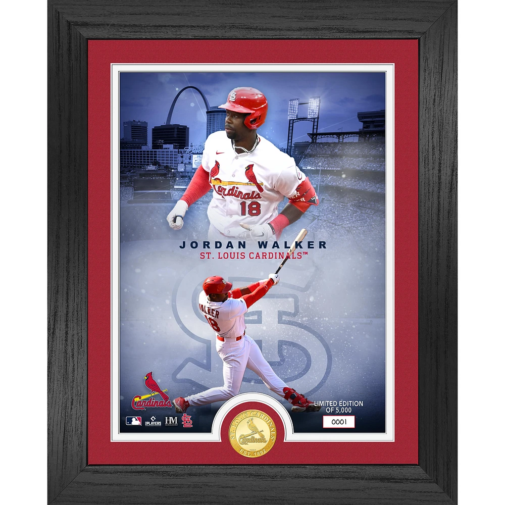 Highland Mint Jordan Walker St. Louis Cardinals 13" x 16" Bronze Coin Photo Mint