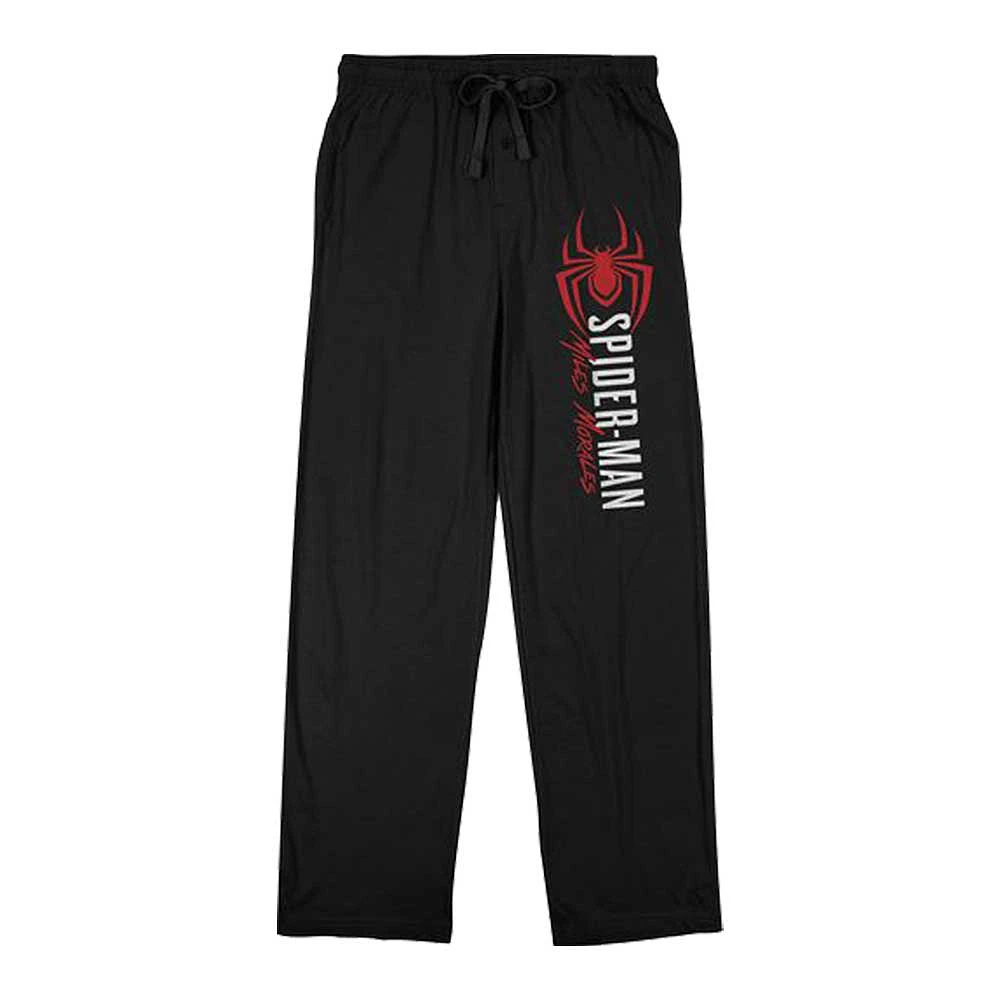 Men's Black Spider-Man Icon Sleep Pants