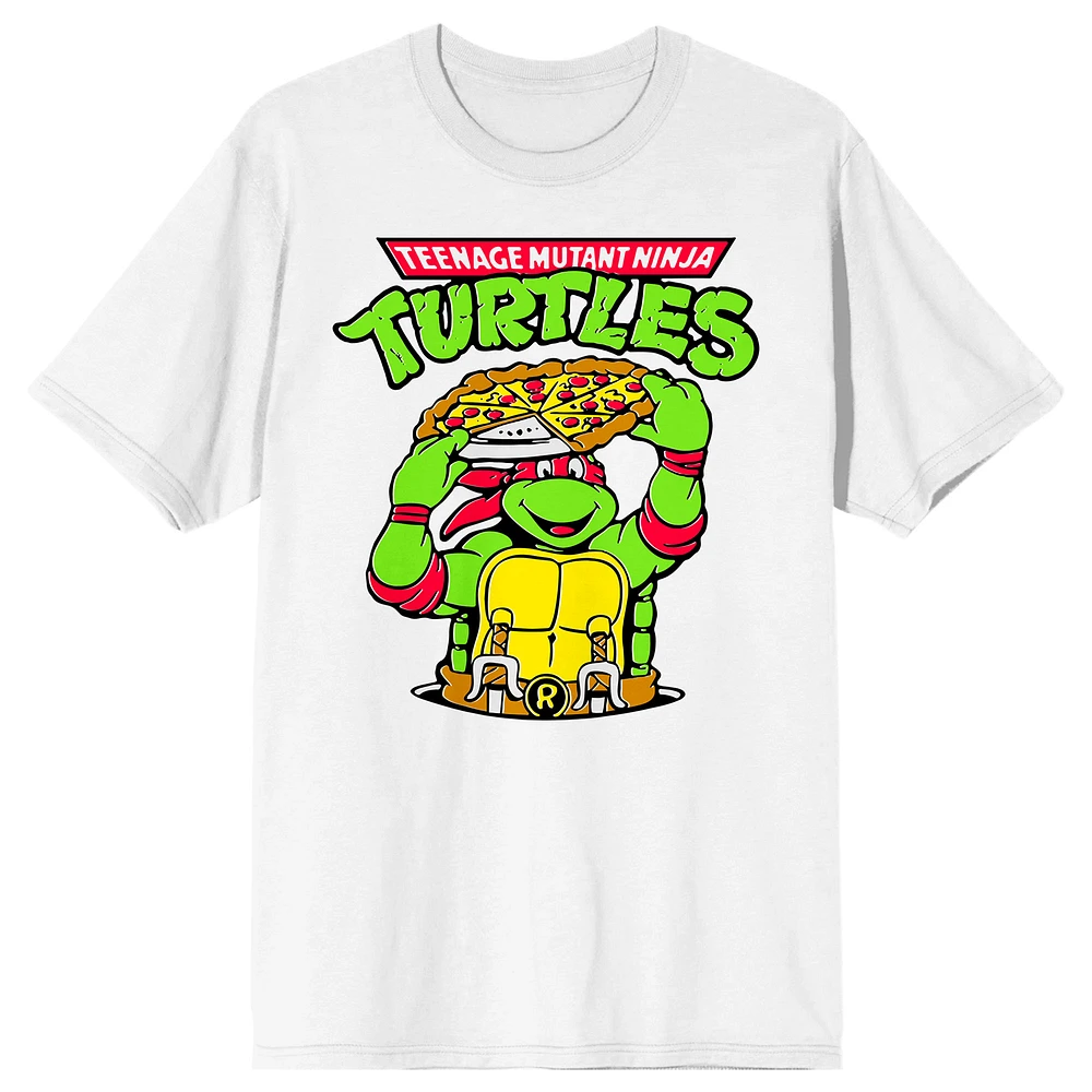 Unisex White Teenage Mutant Ninja Turtles Vintage Raphael T-Shirt