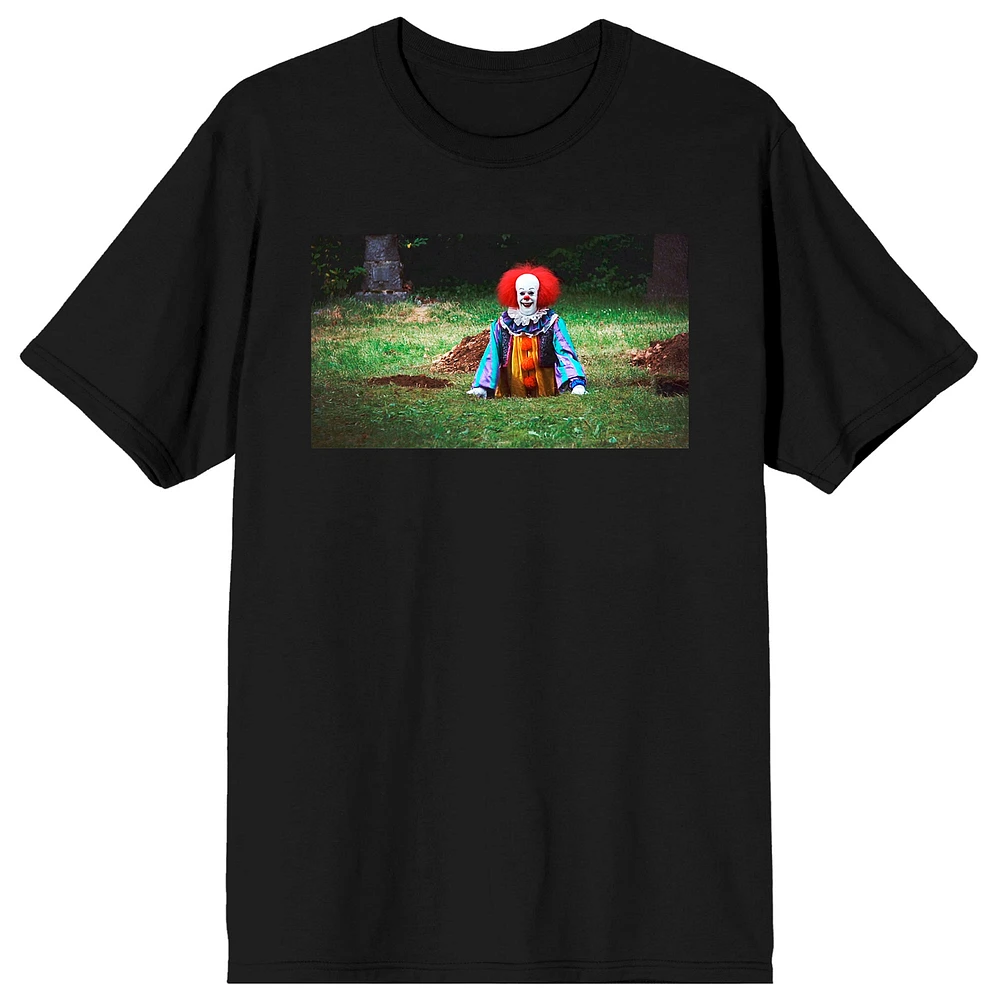 Unisex Black It Pennywise Soft Hand T-Shirt