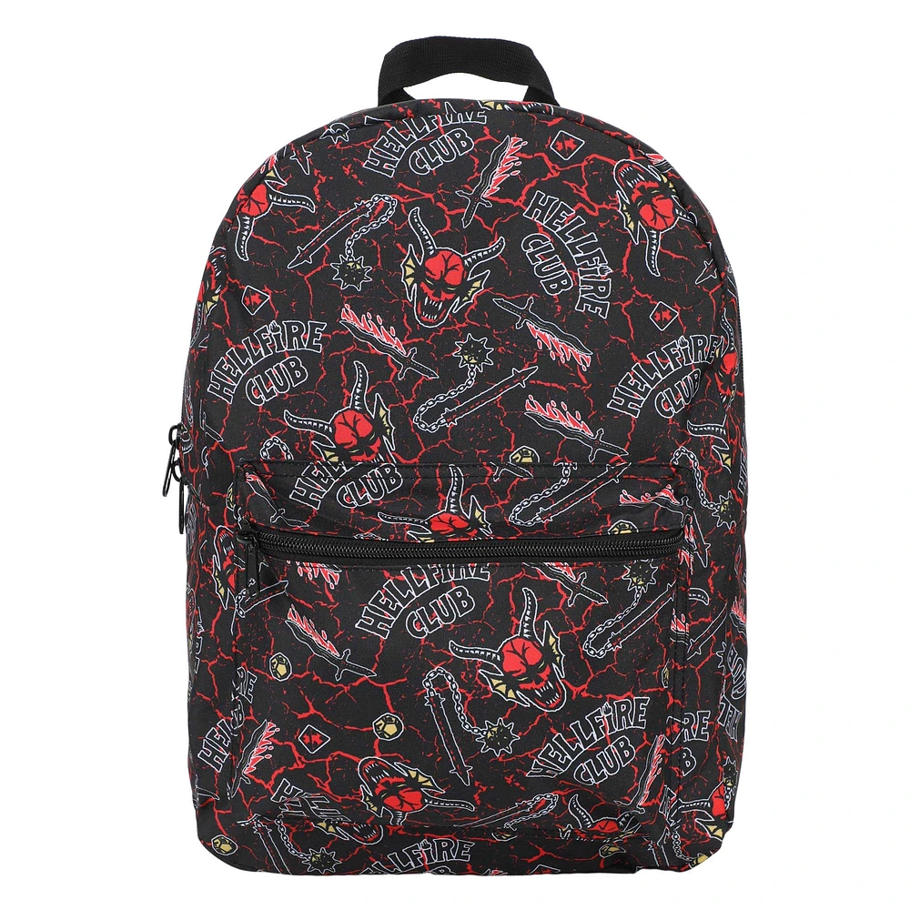 Black Stranger Things Laptop Backpack