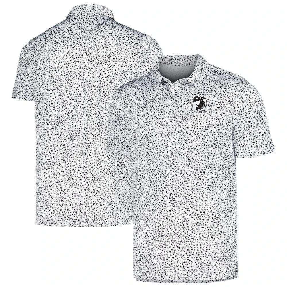 Men's Antigua White Minnesota United FC Motion Polo