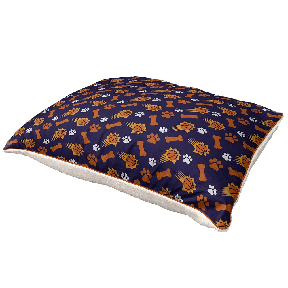 Pegasus Phoenix Suns 35" x 44" Bones Sherpa Pet Bed