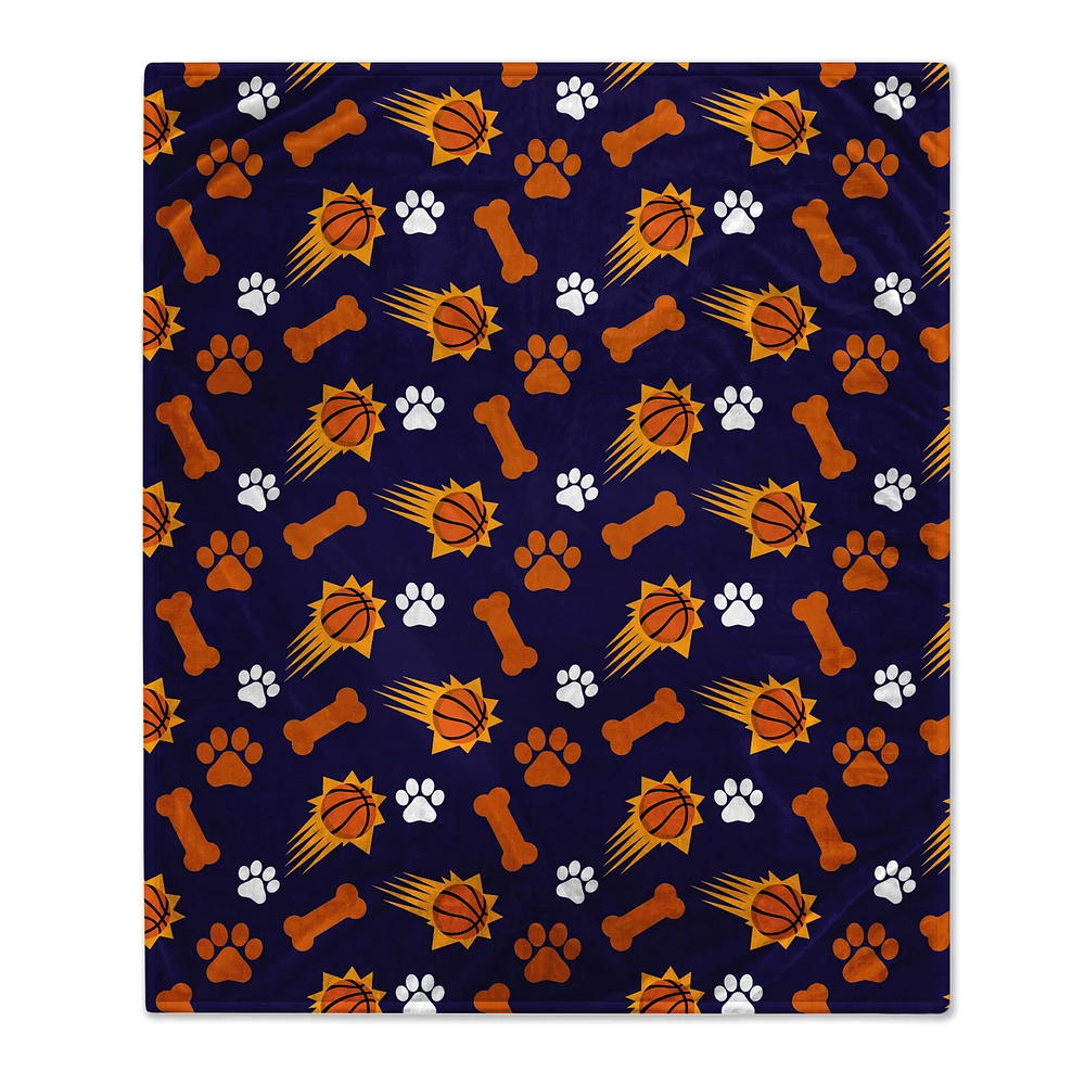 Pegasus Phoenix Suns 40" x 50" Lightweight Bones Flannel Fleece Pet Blanket