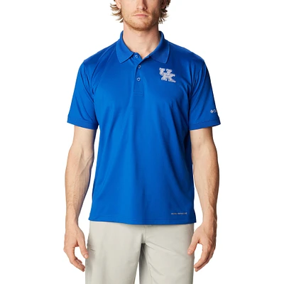 Men's Columbia Royal Kentucky Wildcats PFG Tamiami Omni-Shade Polo